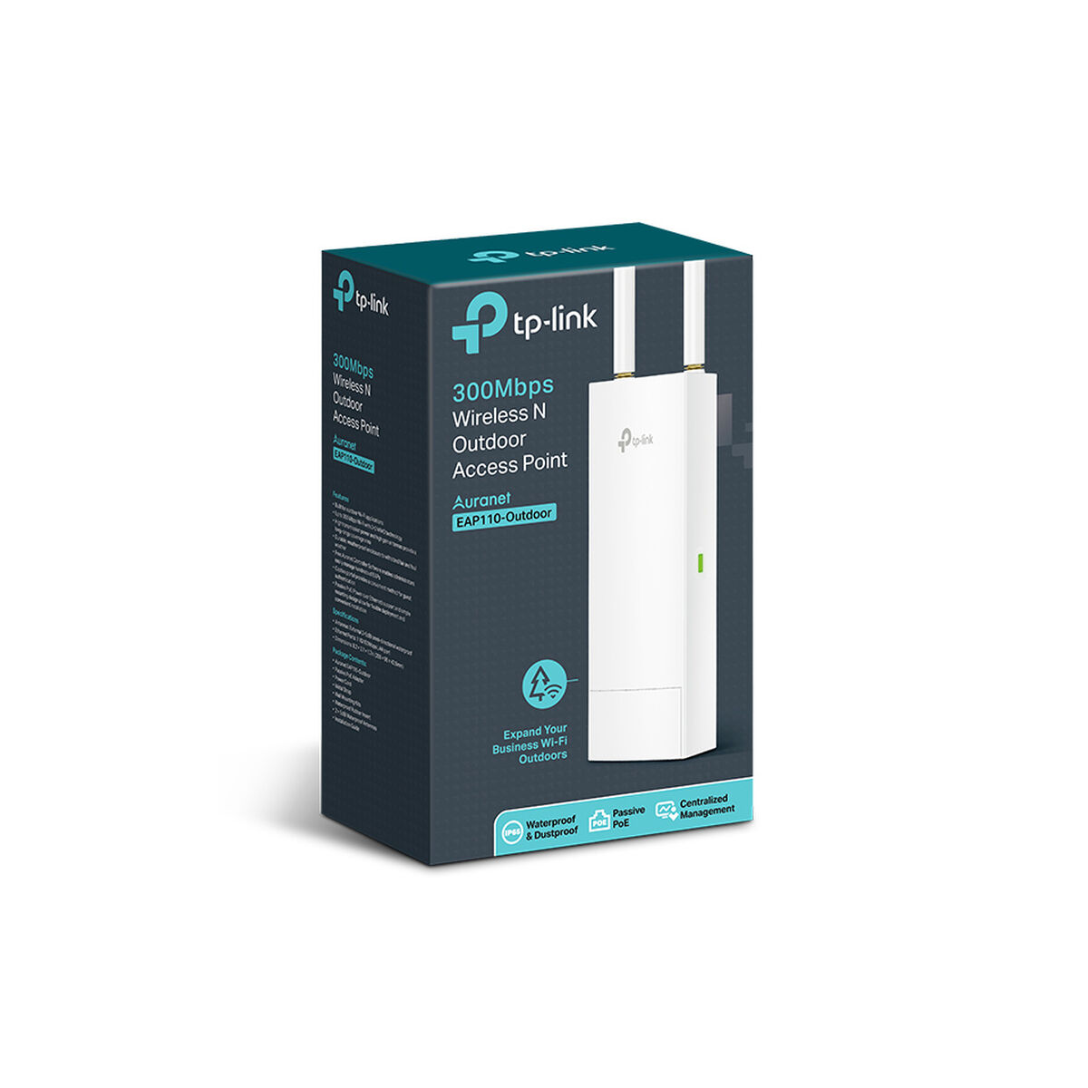 Prieigos taškas TP-Link EAP110-Outdoor Balta